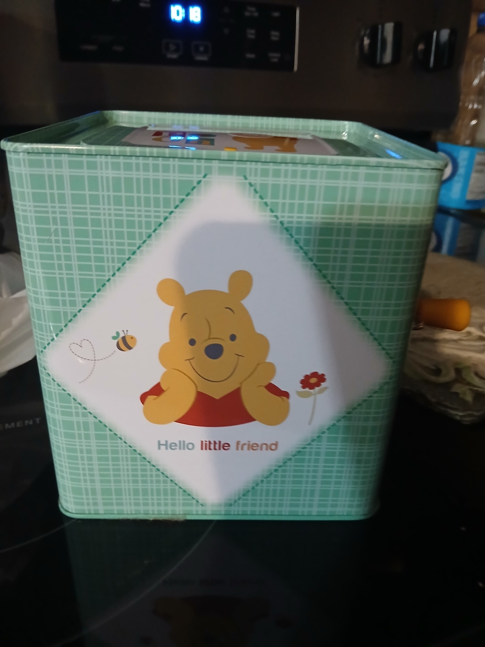 Kids Preferred Winnie the Pooh Plush Pop-Up Toy Tin Box Set Disney 2014